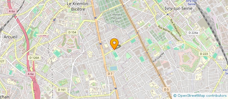 localisation de l'entreprise TANEFLIT à VILLEJUIF