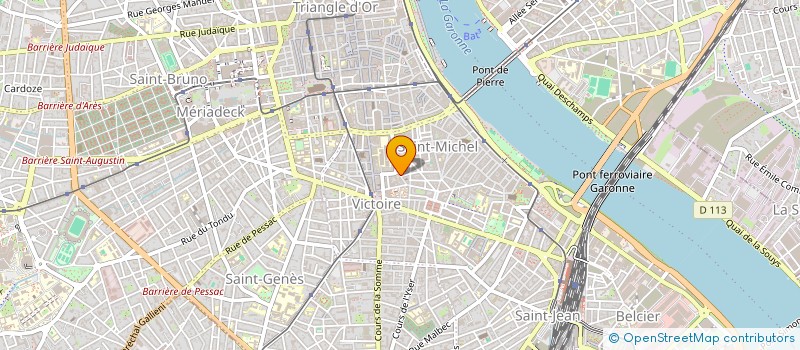 localisation de l'entreprise TANELORN à BORDEAUX