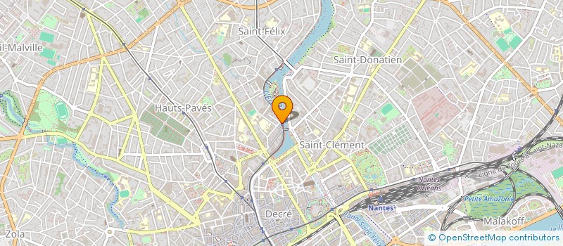 localisation de l'entreprise TANER  NANTES