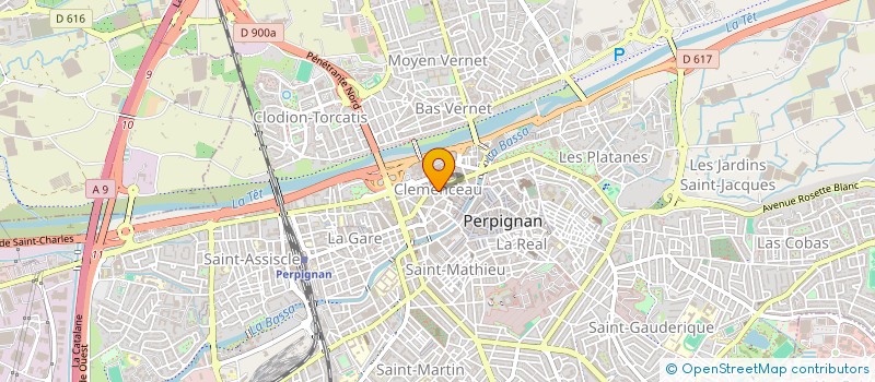 localisation de l'entreprise TANESCENCE  PERPIGNAN