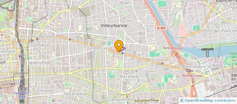 localisation de l'entreprise TANG à VILLEURBANNE