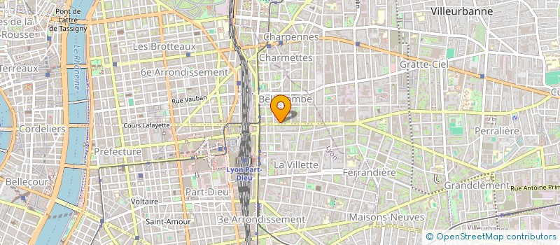 localisation de l'entreprise TANG à LYON