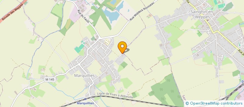 localisation de l'entreprise TANG COMMUNICATION  MARQUILLIES