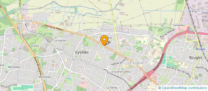 localisation de l'entreprise TANG GROUP à EYSINES