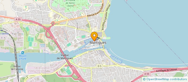 localisation de l'entreprise TANG'O MIROIR  MARTIGUES