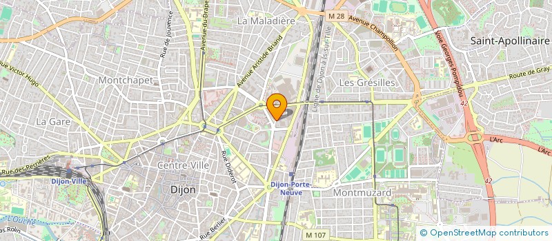 localisation de l'entreprise TANGAMES  DIJON