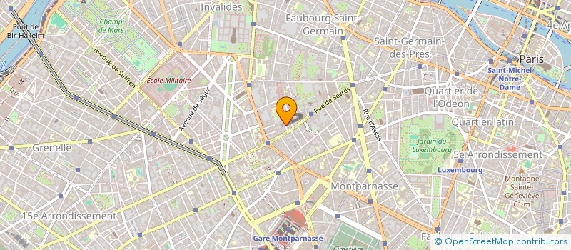 localisation de l'entreprise TANGANYIKA  PARIS