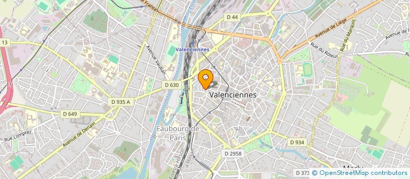 localisation de l'entreprise TANGARA  VALENCIENNES