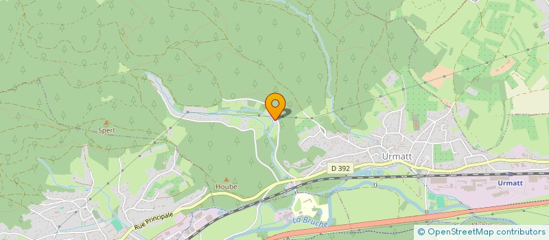 localisation de l'entreprise TANGARAS  URMATT