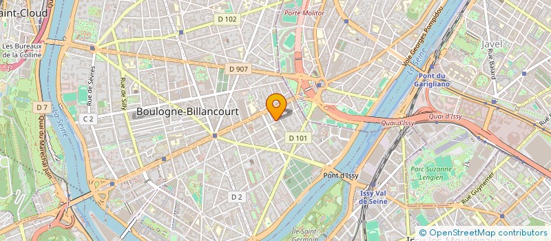 localisation de l'entreprise TANGARO à BOULOGNE-BILLANCOURT