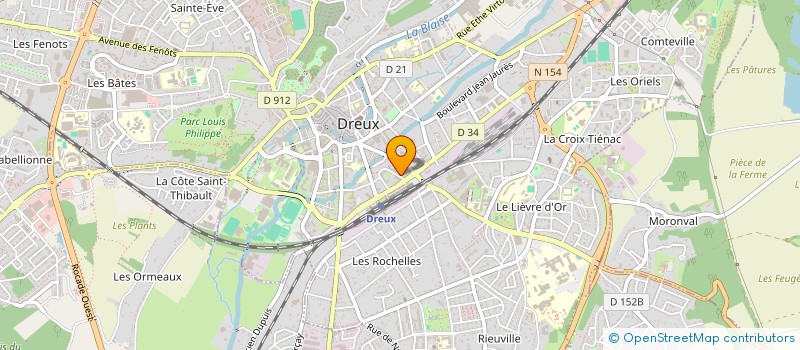 localisation de l'entreprise TANGENTE CONSULTING à DREUX