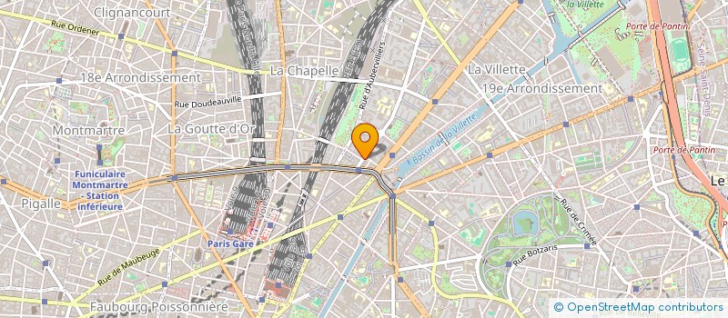 localisation de l'entreprise TANGER 12  PARIS