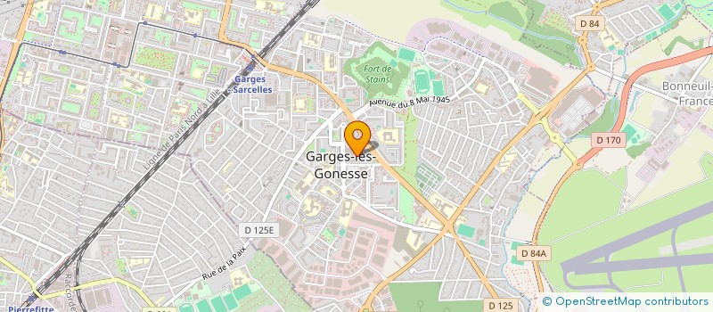 localisation de l'entreprise TANGER MARCHE GARGES  GARGES-LES-GONESSE
