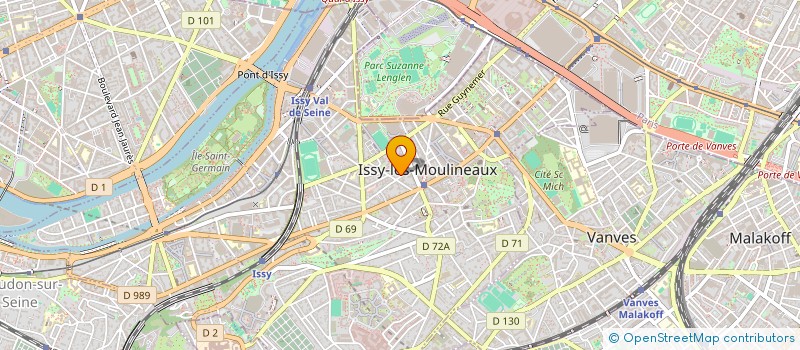 localisation de l'entreprise TANGEREEN à ISSY-LES-MOULINEAUX