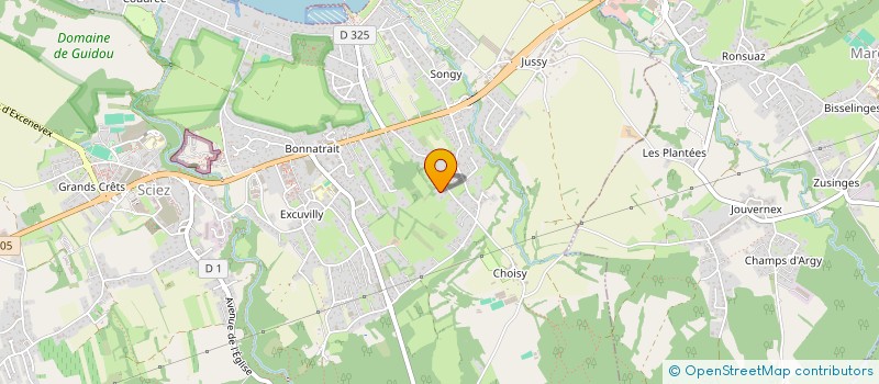 localisation de l'entreprise TANGERINE  SCIEZ