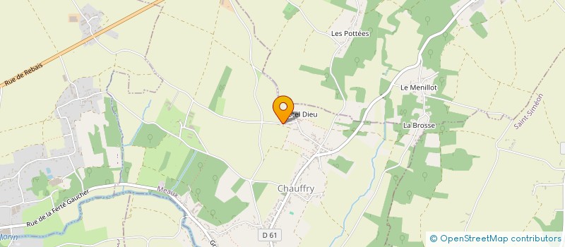 localisation de l'entreprise TANGERINE  CHAUFFRY