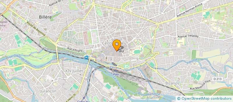 localisation de l'entreprise TANGERINE FORMATIONS à PAU