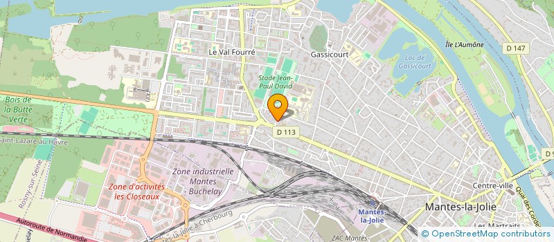 localisation de l'entreprise TANGI  MANTES-LA-JOLIE