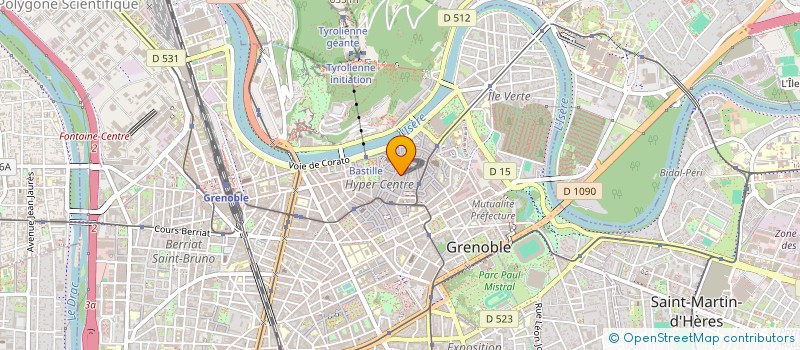 localisation de l'entreprise TANGIBLES à GRENOBLE