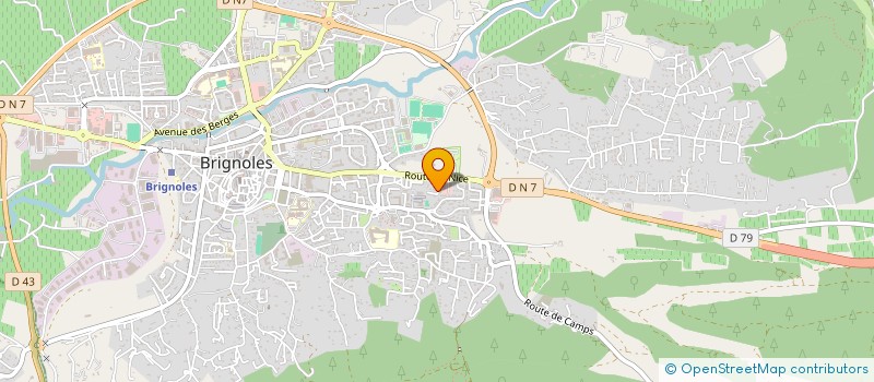 localisation de l'entreprise TANGO  BRIGNOLES