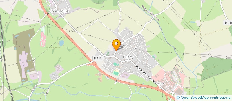 localisation de l'entreprise TANGO  PUSEY