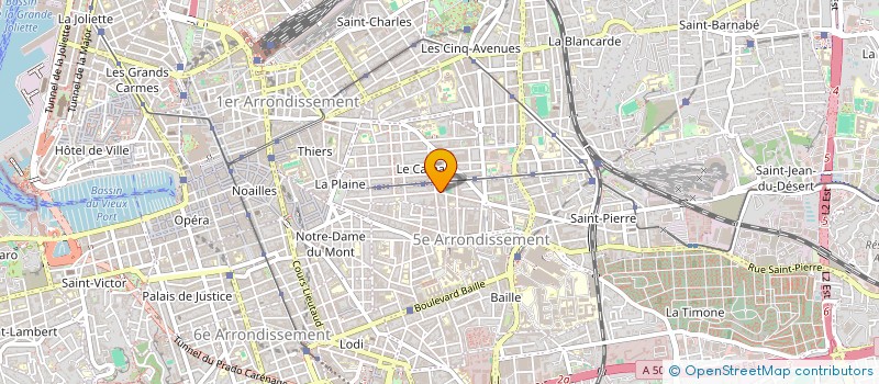localisation de l'entreprise TANGO à MARSEILLE