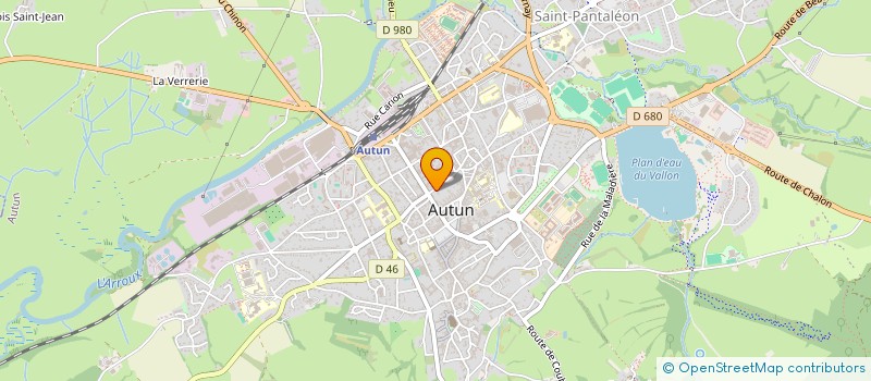 localisation de l'entreprise TANGO à AUTUN