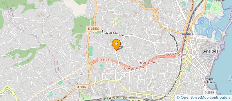 localisation de l'entreprise TANGO ARGENTINO SOCIAL CLUB à ANTIBES