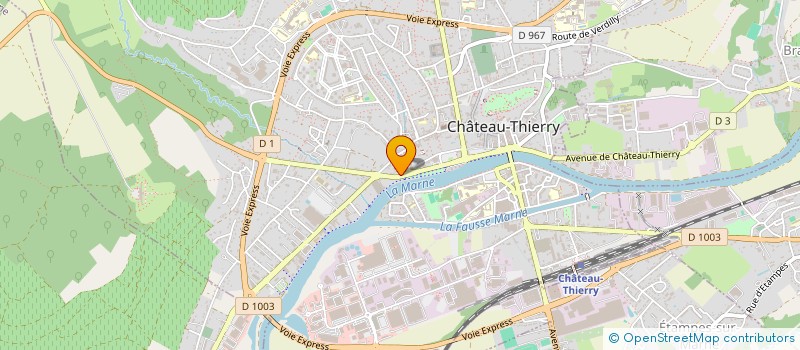 localisation de l'entreprise TANGO CHAMPAGNE à CHATEAU-THIERRY