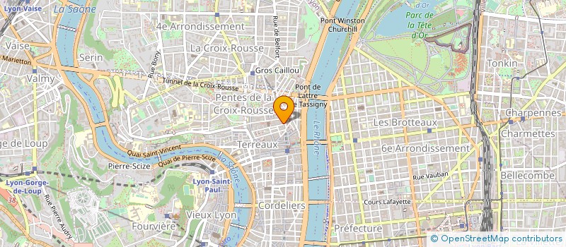 localisation de l'entreprise TANGO DE SOIE à LYON