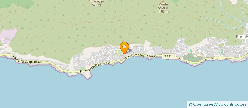 localisation de l'entreprise TANGO EN BEAUTE à AJACCIO
