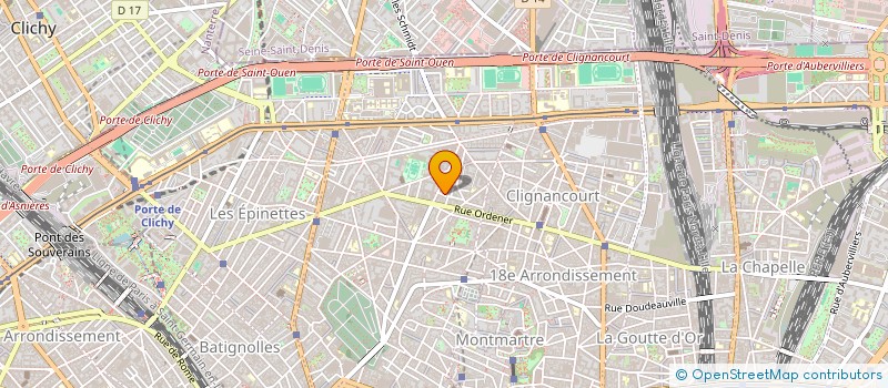 localisation de l'entreprise TANGO GIRAFE  PARIS