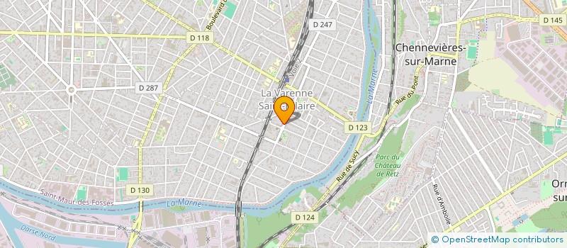 localisation de l'entreprise TANGO MARNE  SAINT-MAUR-DES-FOSSES