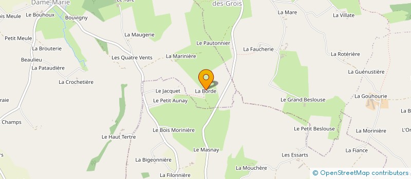 localisation de l'entreprise TANGO MIAM MIAM à DAME-MARIE