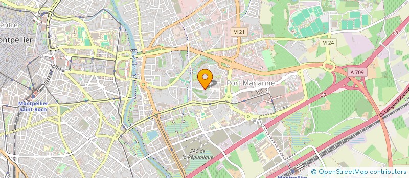 localisation de l'entreprise TANGO MONTPELLIER EVASION à MONTPELLIER