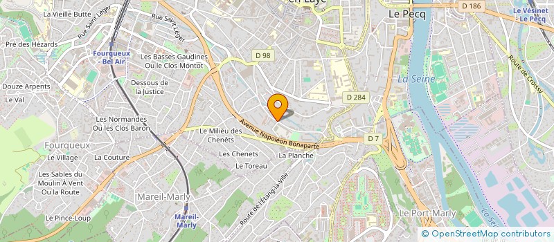 localisation de l'entreprise TANGO PARTAGE  SAINT-GERMAIN-EN-LAYE