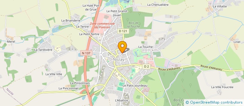 localisation de l'entreprise TANGO'S BAR  ABBARETZ