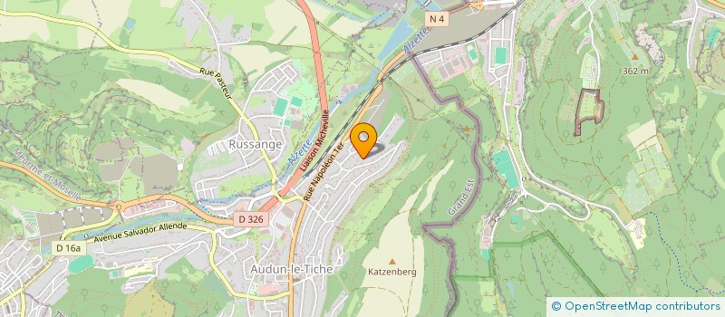 localisation de l'entreprise TANGO T SECURITE SARL à AUDUN-LE-TICHE
