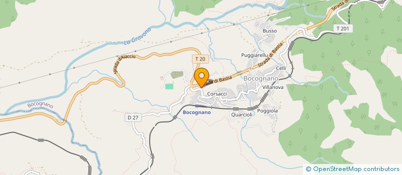 localisation de l'entreprise TANGO VIA  BOCOGNANO