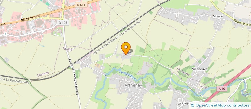 localisation de l'entreprise TANGO VOUILLE 79  VOUILLE