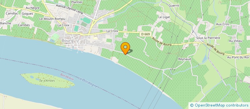 localisation de l'entreprise TANGO Y VINO BOURG  BOURG