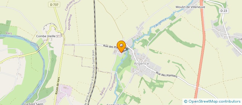 localisation de l'entreprise TANGOFELIZ  CHAMPNIERS