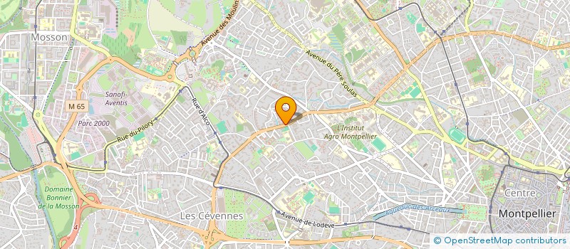 localisation de l'entreprise TANGOLIBRE  MONTPELLIER