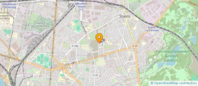 localisation de l'entreprise TANGOULTE  STAINS
