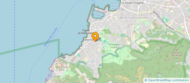 localisation de l'entreprise TANGRA à MARSEILLE