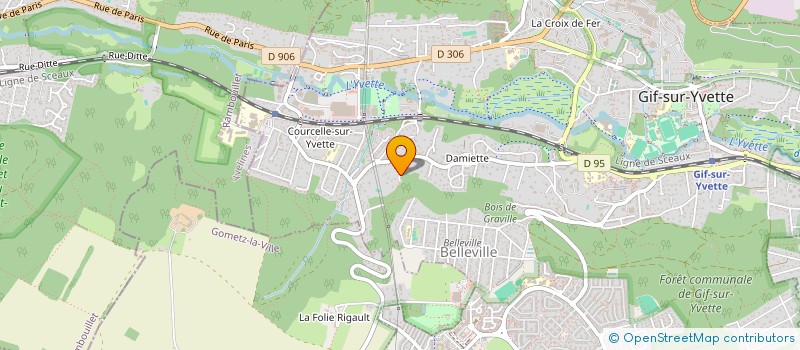 localisation de l'entreprise TANGRAM à GIF-SUR-YVETTE