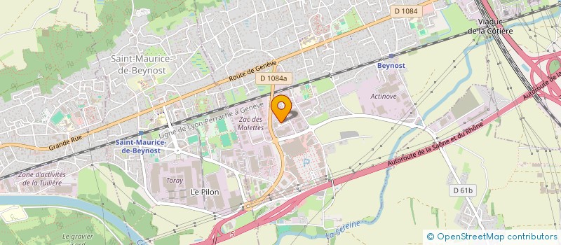 localisation de l'entreprise TANGRAM à BEYNOST