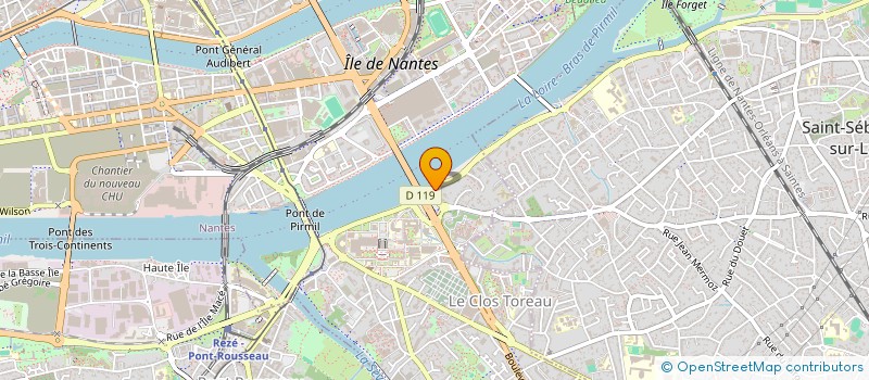 localisation de l'entreprise TANGRAM à NANTES