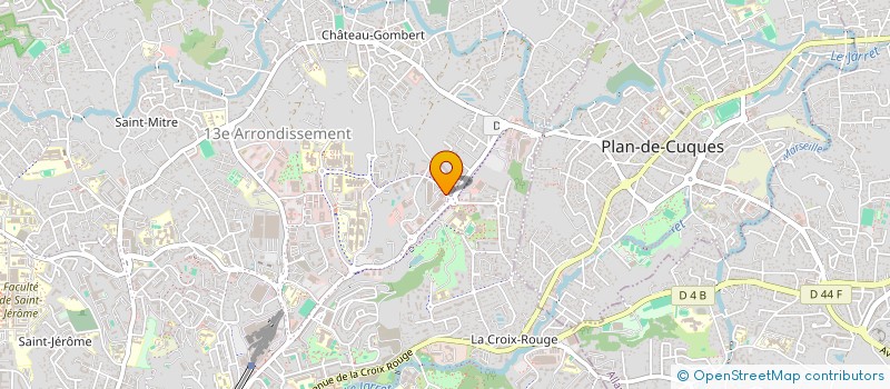 localisation de l'entreprise TANGRAM MONTESSORI à MARSEILLE