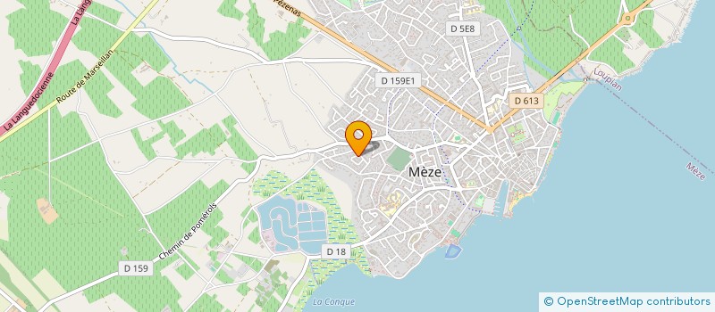 localisation de l'entreprise TANGUC à MEZE